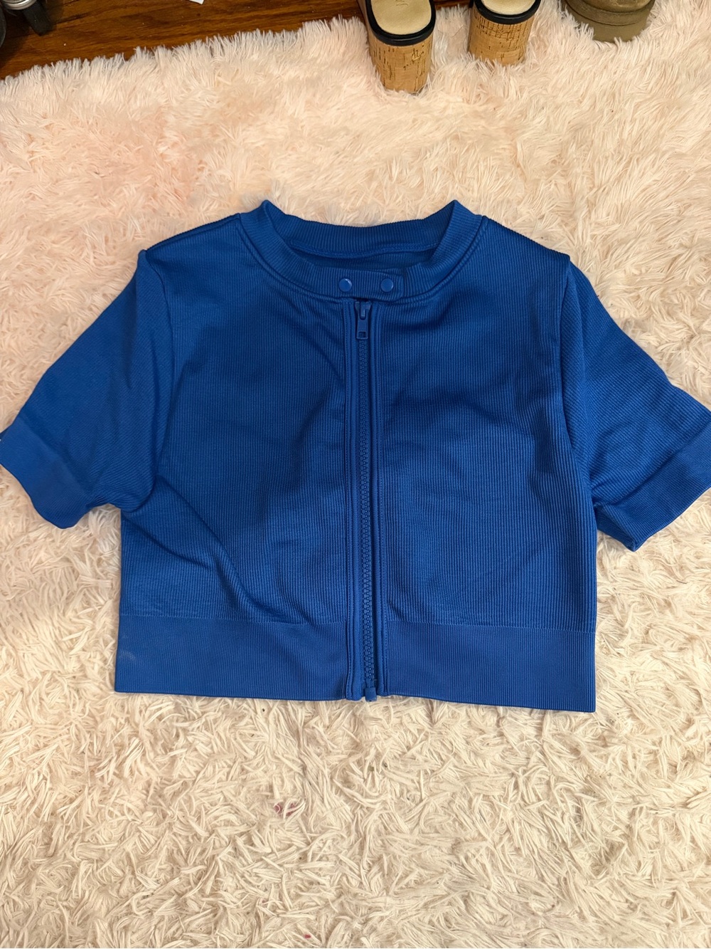 blue Set Active moto top - Picture 4 of 4